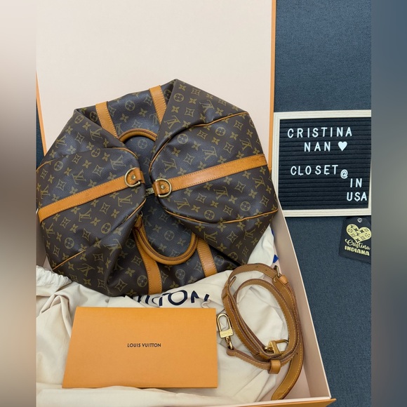 Louis Vuitton Monogram Keepall Bandolier 45 bag - Picture 3 of 17